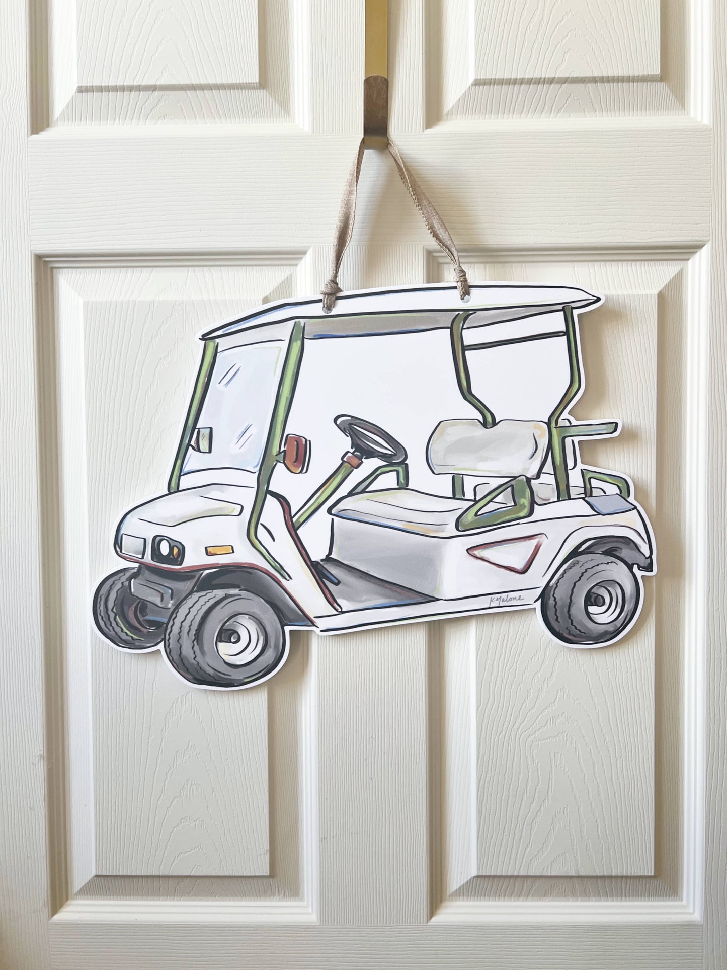 Golf Cart Door Hanger