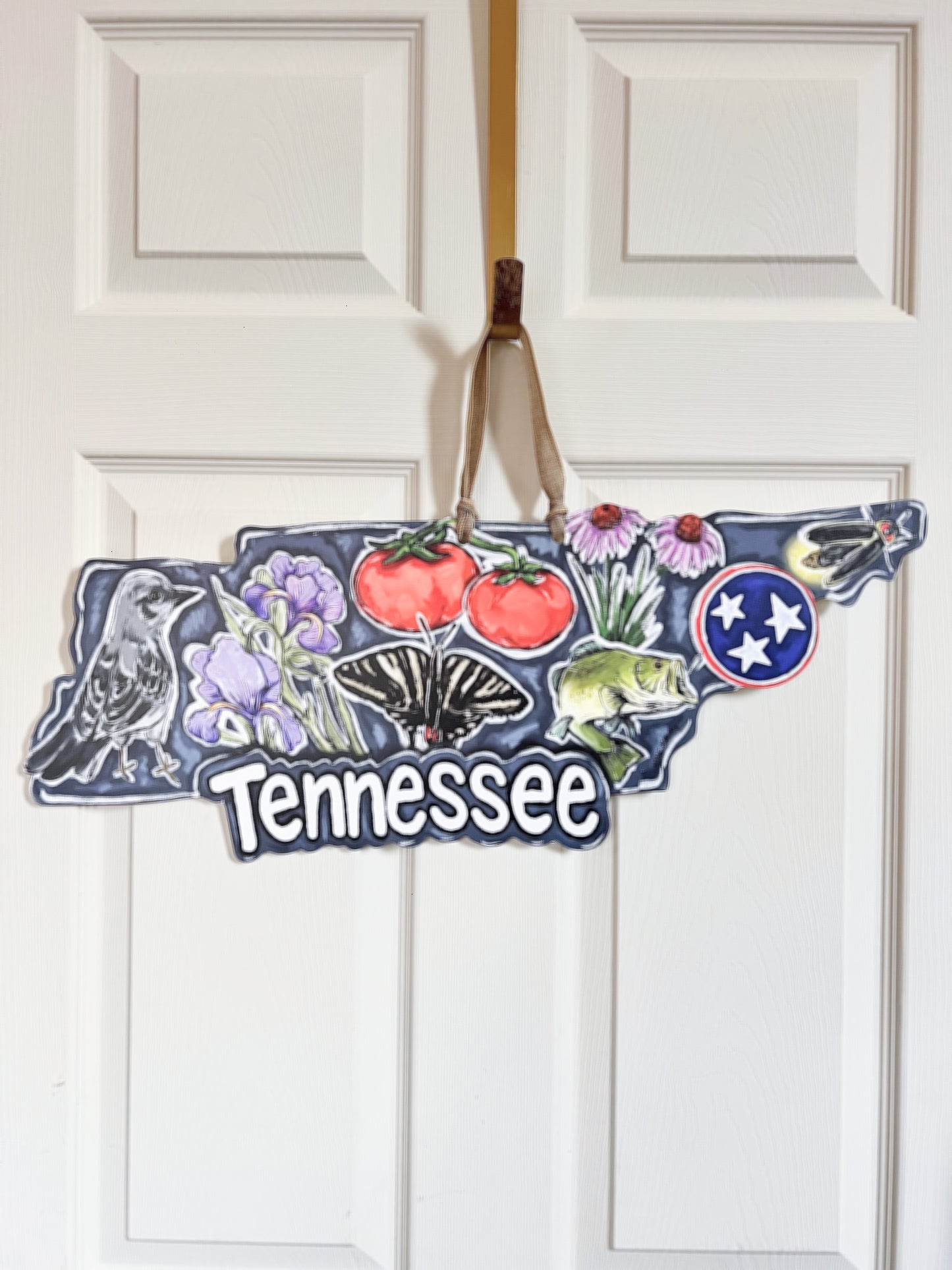 Tennessee State Favorites Door Hanger