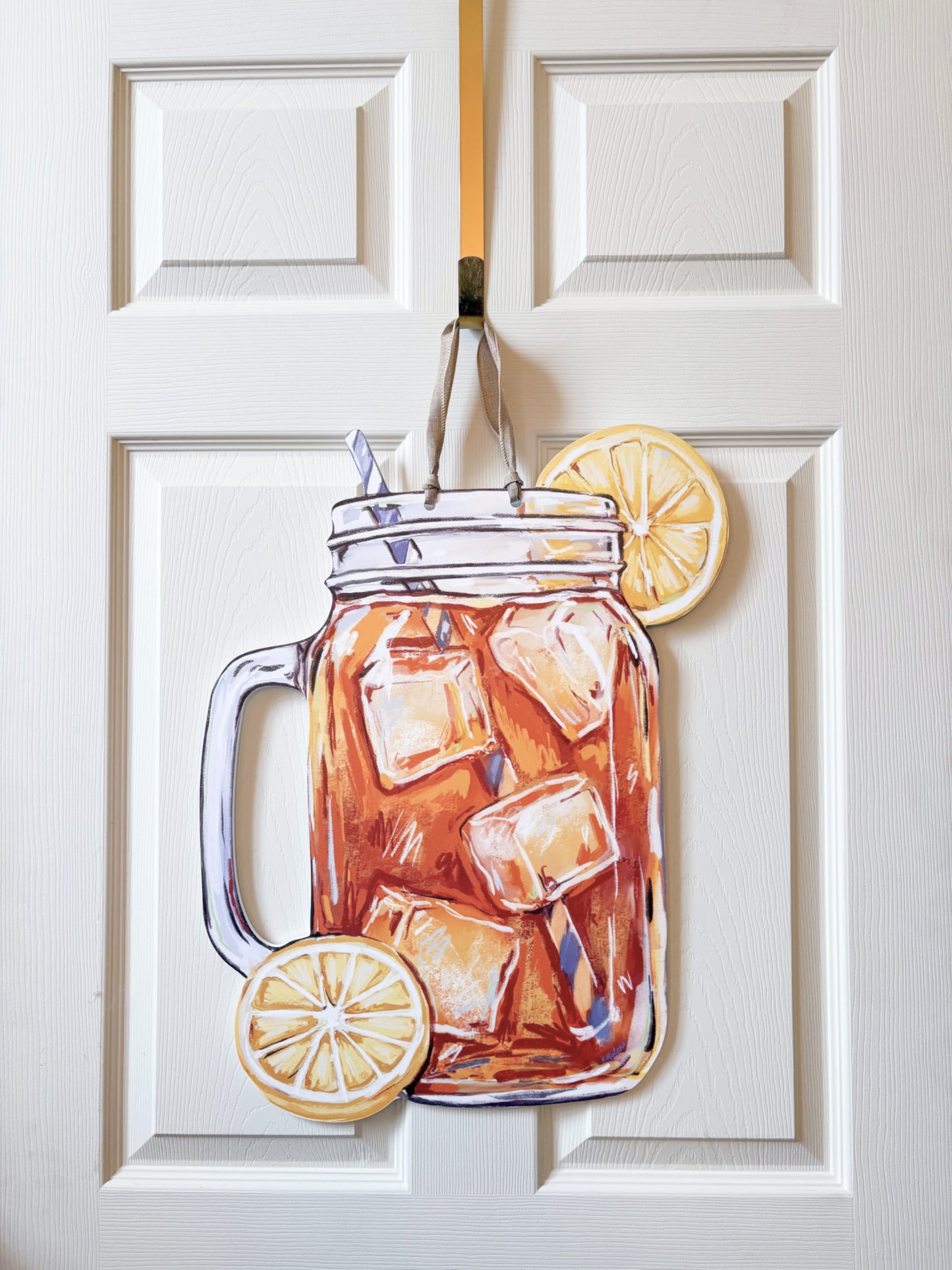 Sweet Tea Door Hanger