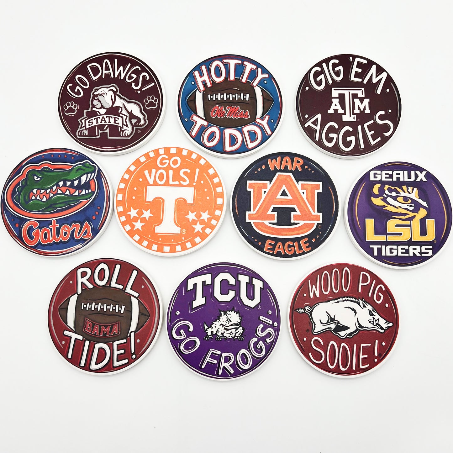 Texas Christian University Coaster