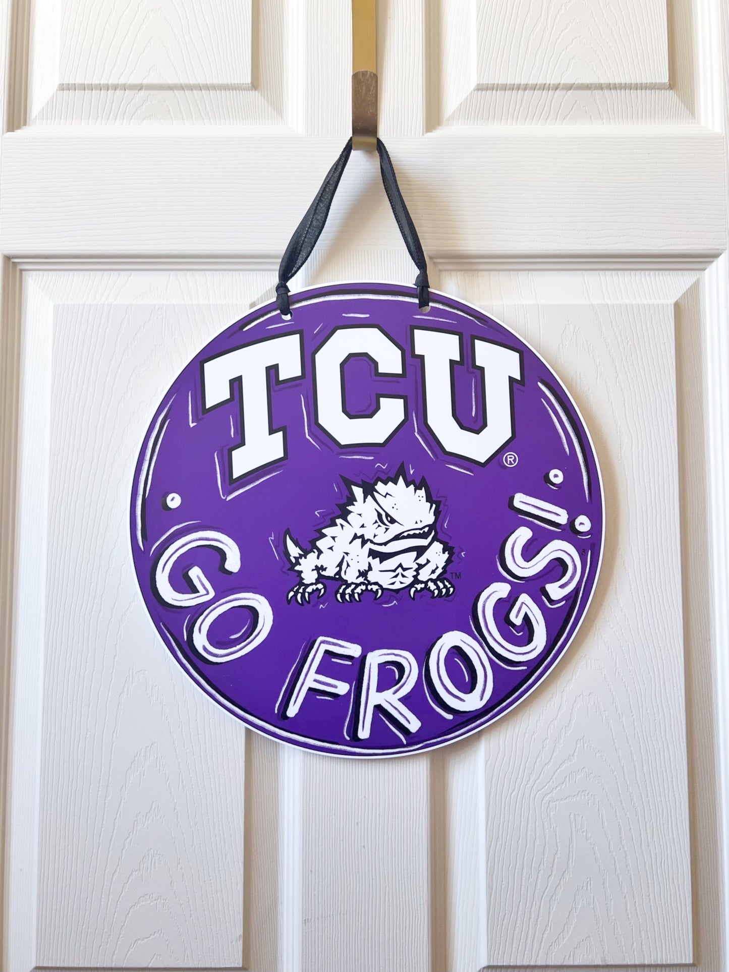 Texas Christian University Door Hanger