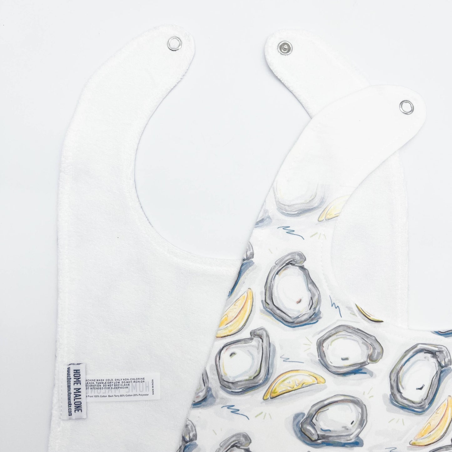 Oysters Baby Bib