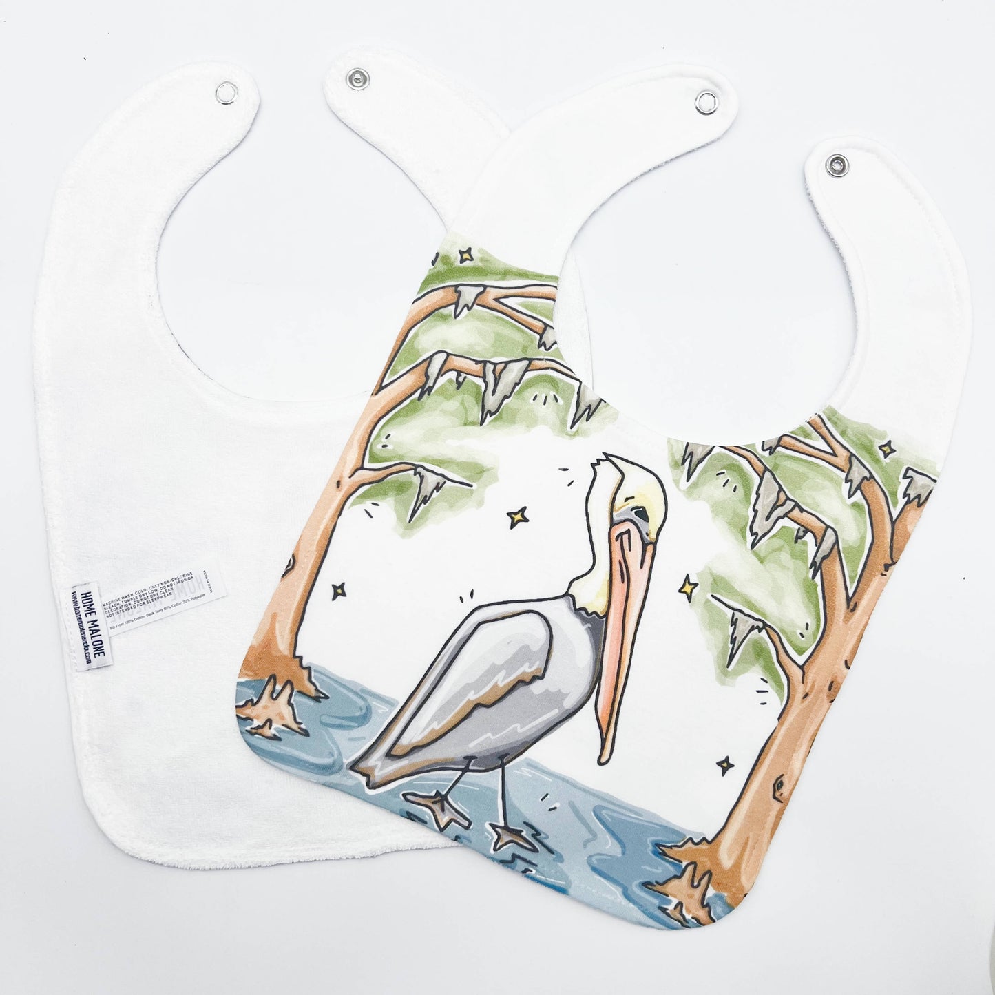 Pelican Cypress Baby Bib