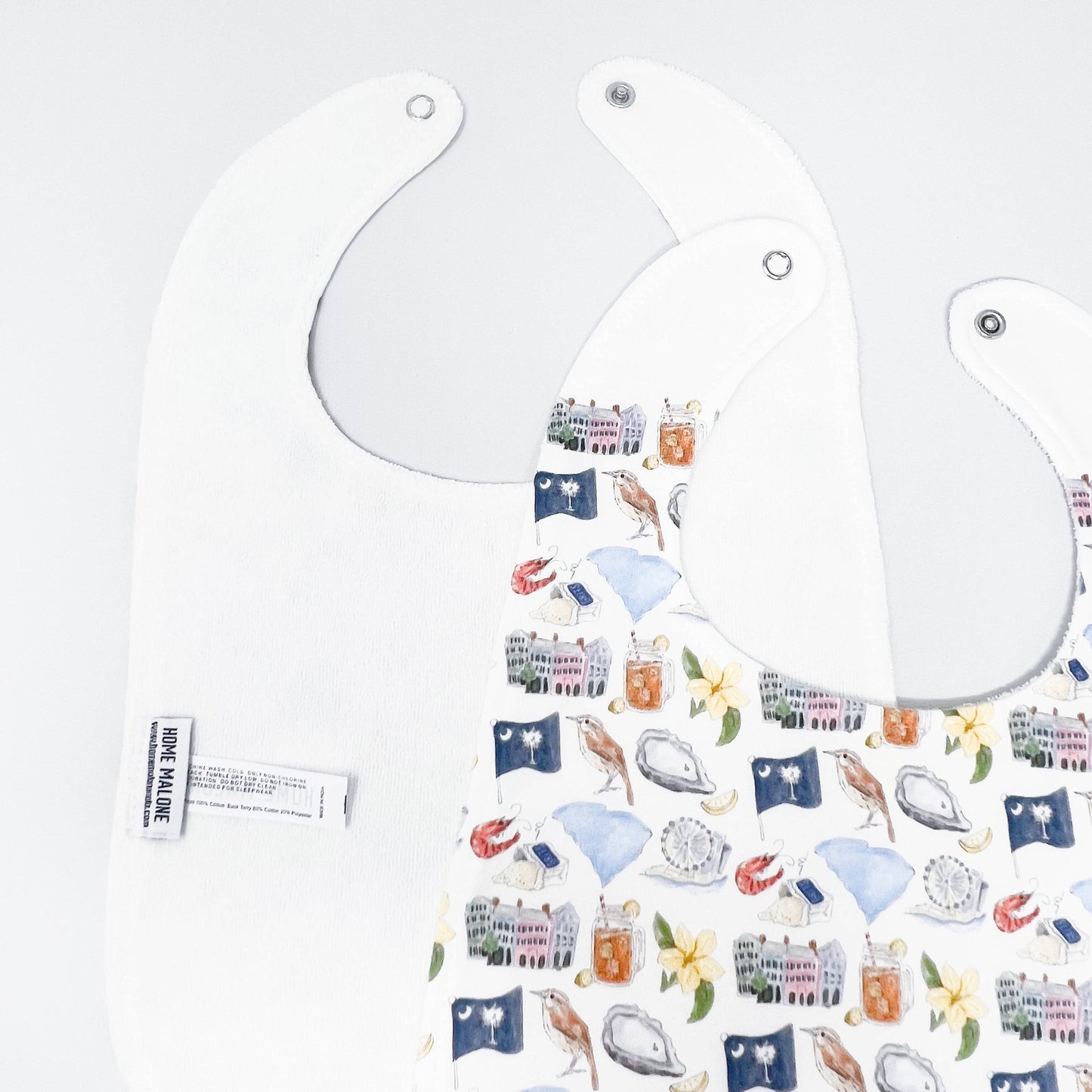 South Carolina Icons Baby Bib