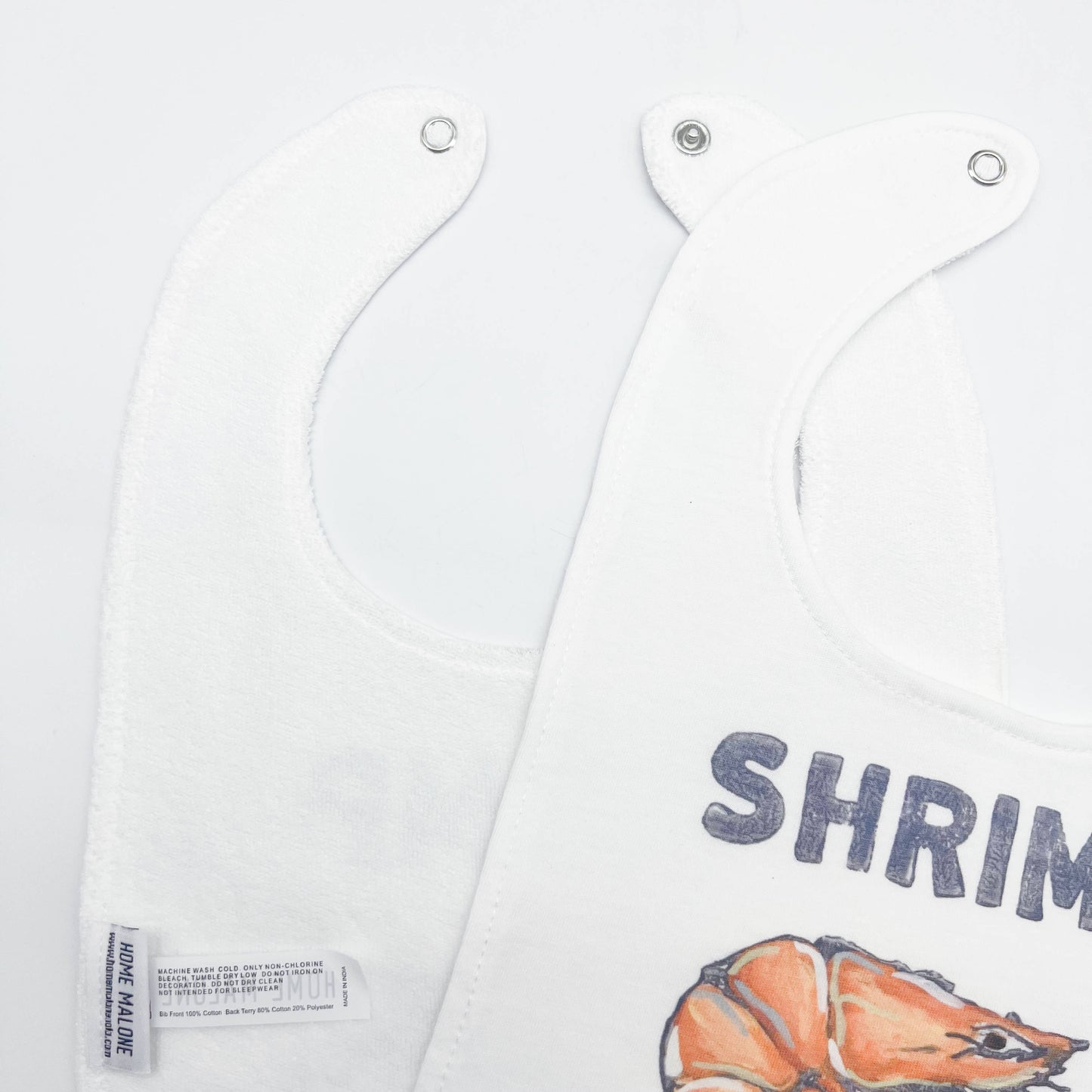 Shrimp Baby Bib