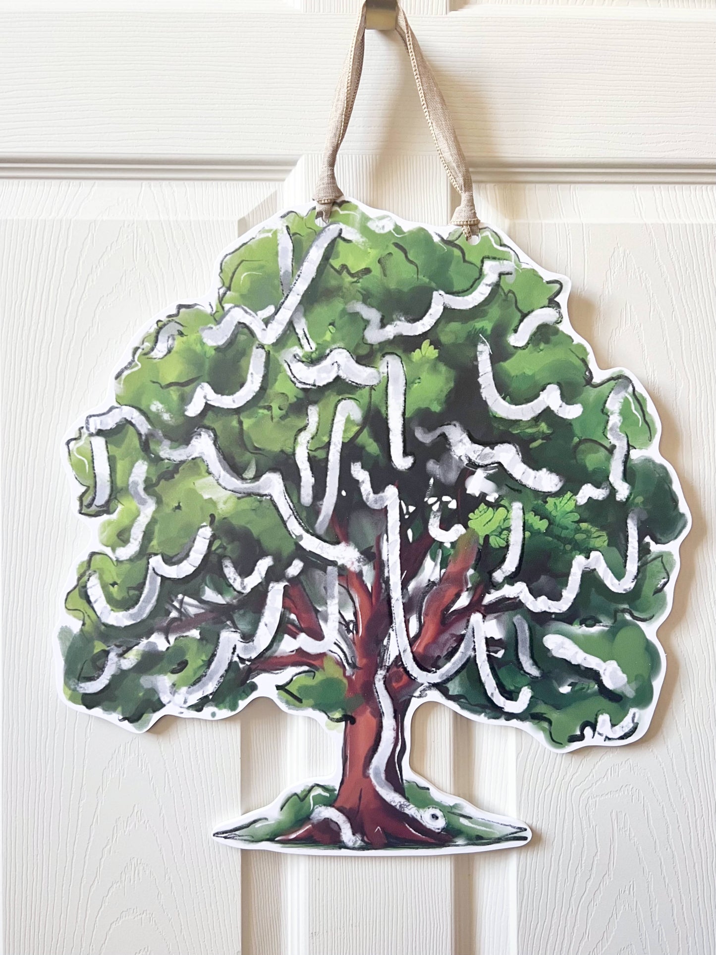 Toilet Paper Tree Door Hanger