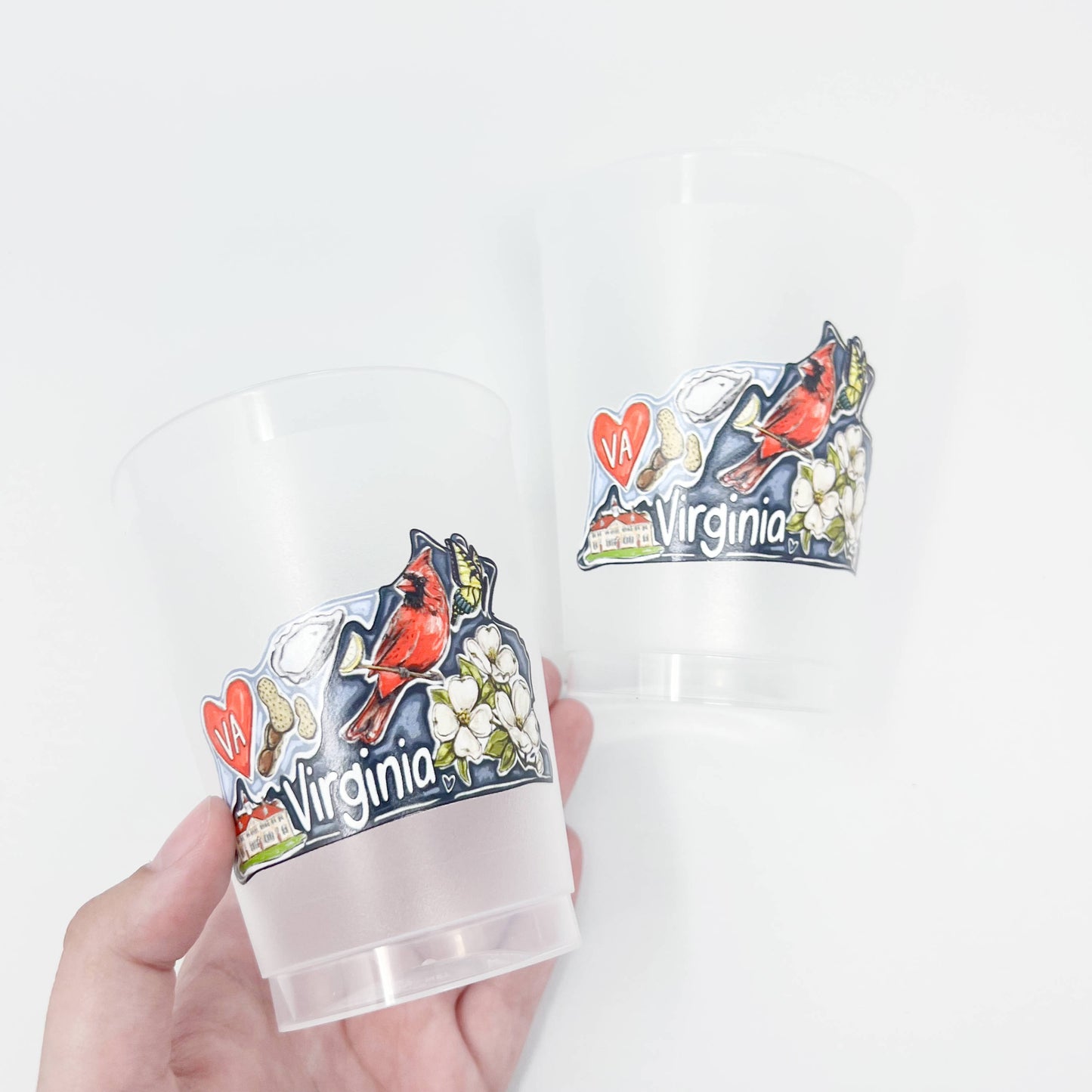 Virginia State Favorites Party Cup Set