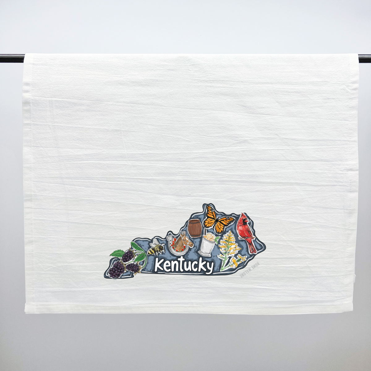 Kentucky State Favorites Tea Towel