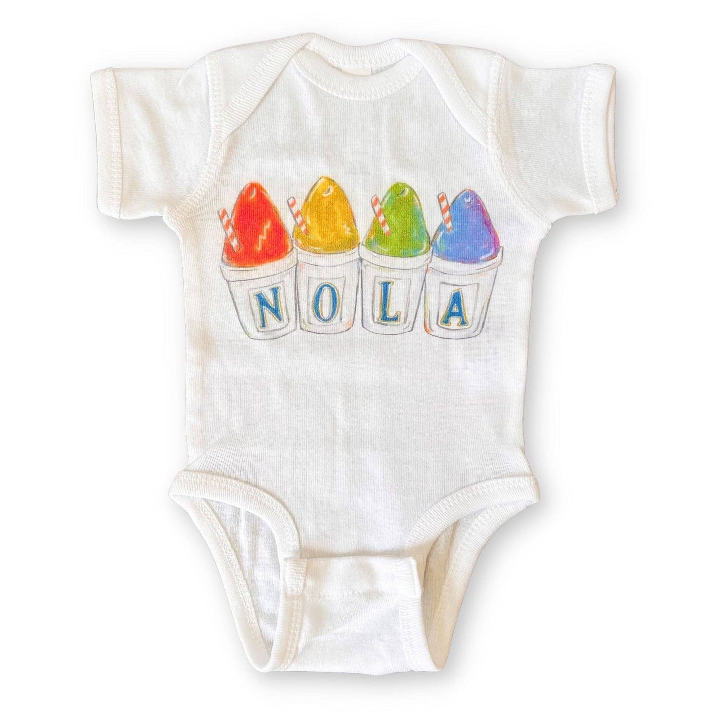 NOLA Sno-Ball Baby Onesie