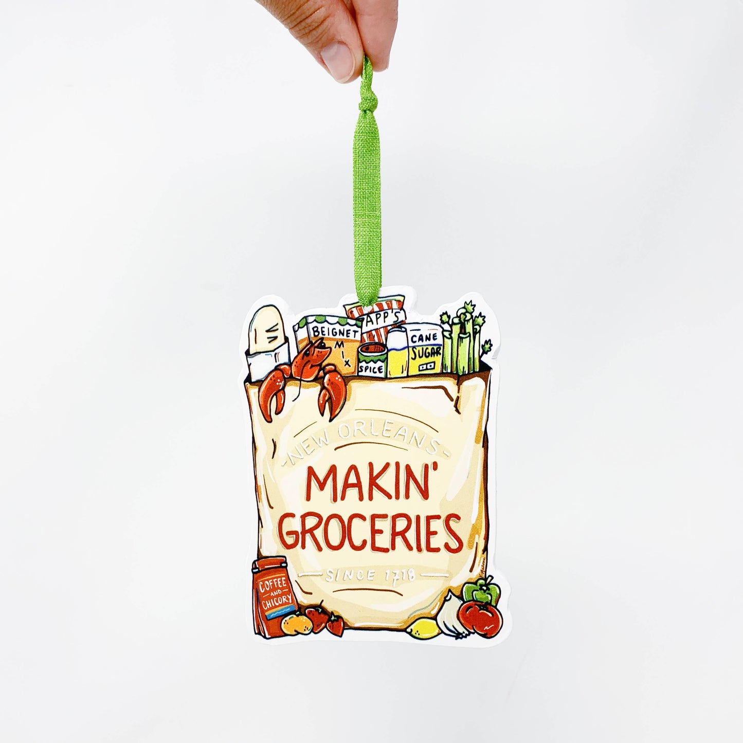 Makin' Groceries Ornament