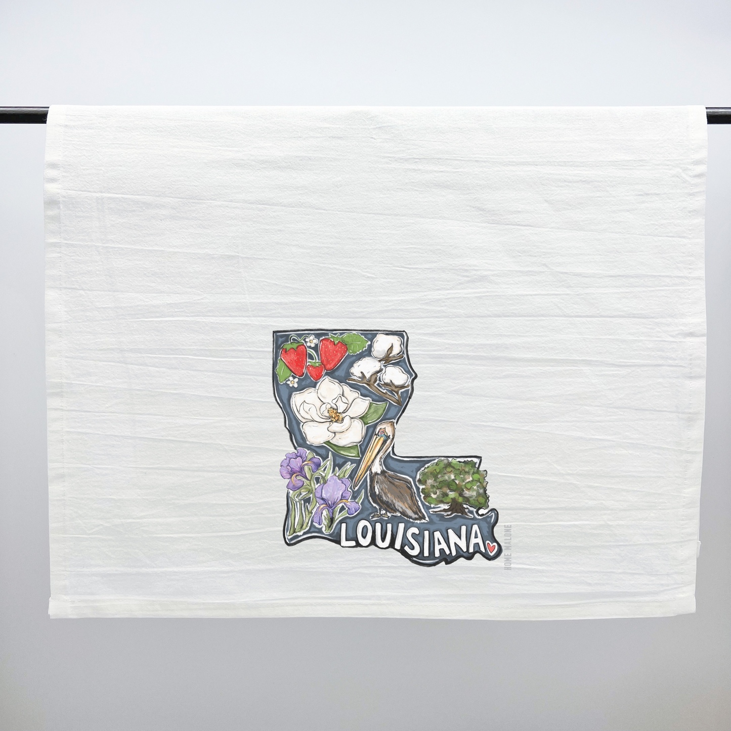 Louisiana State Favorites Tea Towel