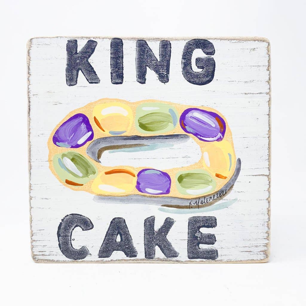 Square Wood Signs - Fun Decorative Wall Decor