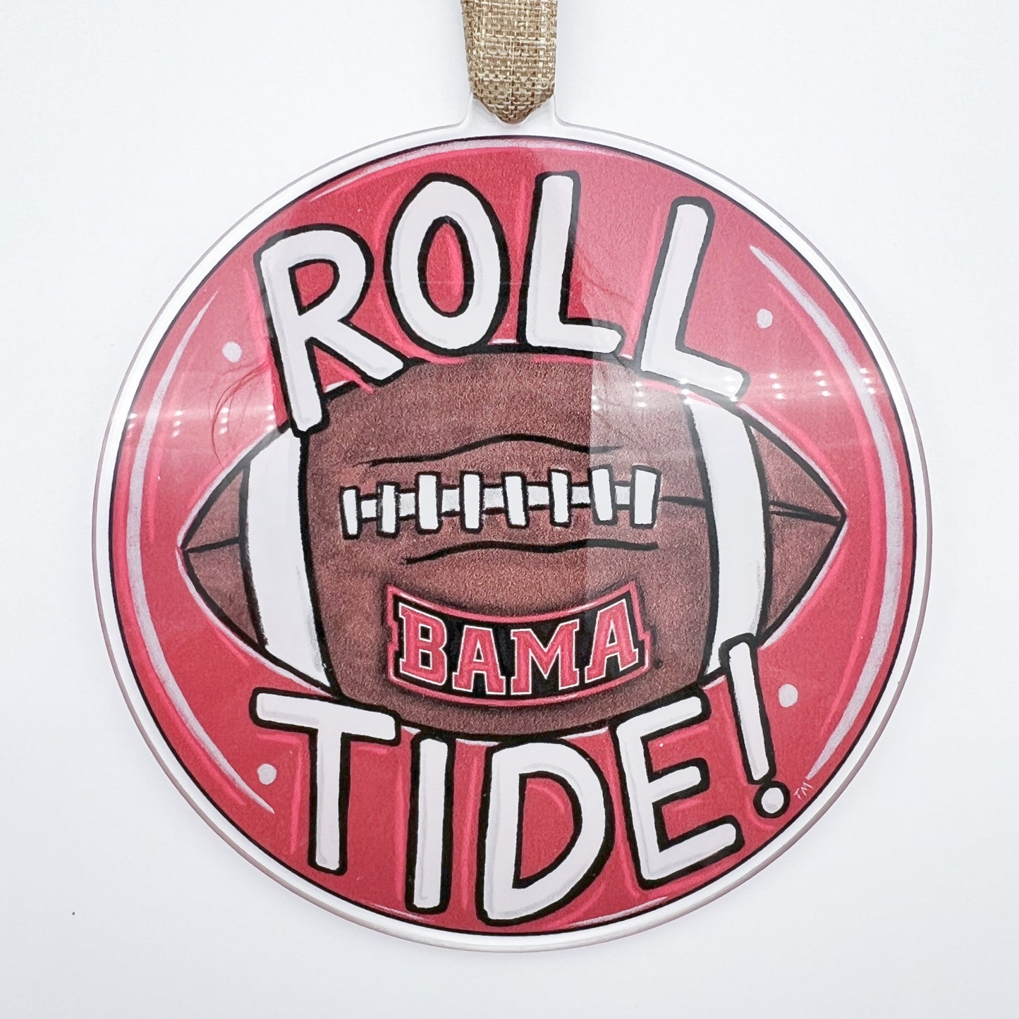 Alabama Roll Tide Acrylic Ornament