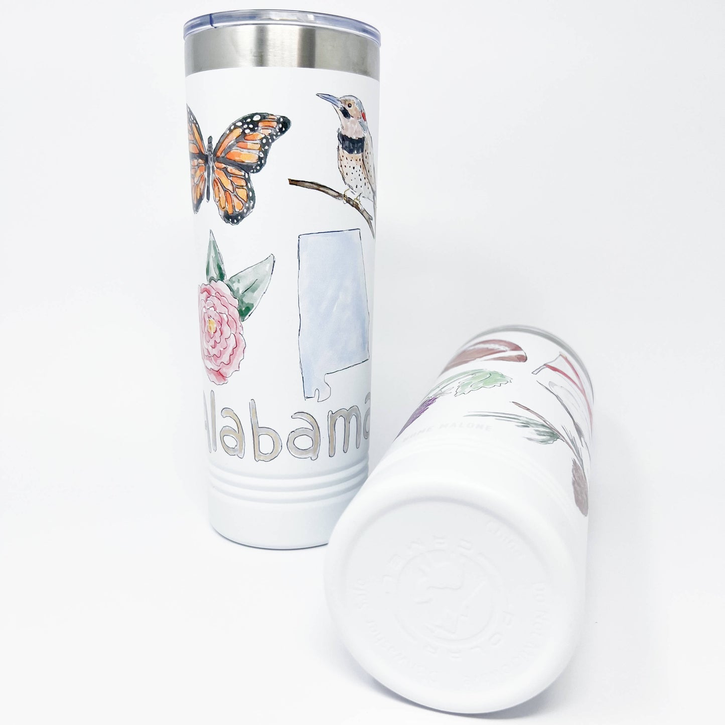 Alabama Icons Skinny Tumbler 22oz