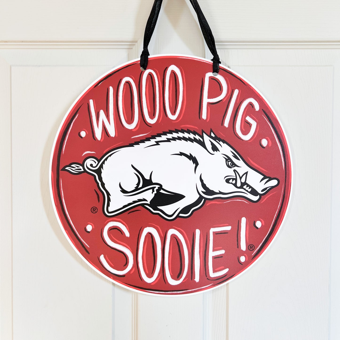 Arkansas Razorbacks Door Hanger