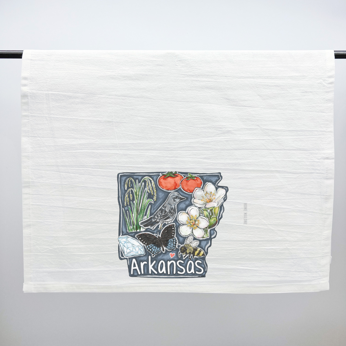 Arkansas State Favorites Tea Towel