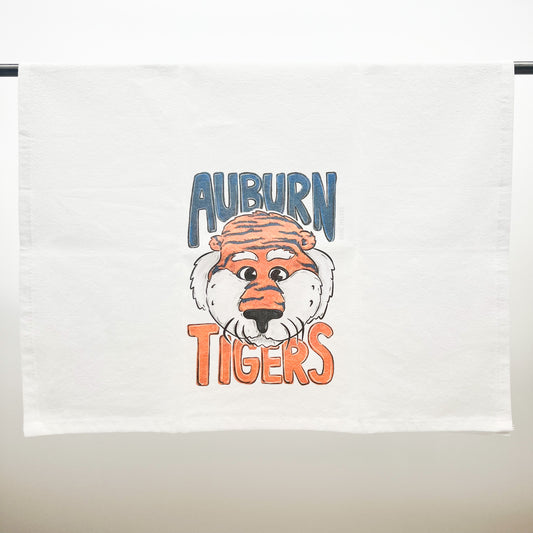 Auburn Tigers Tea Towel