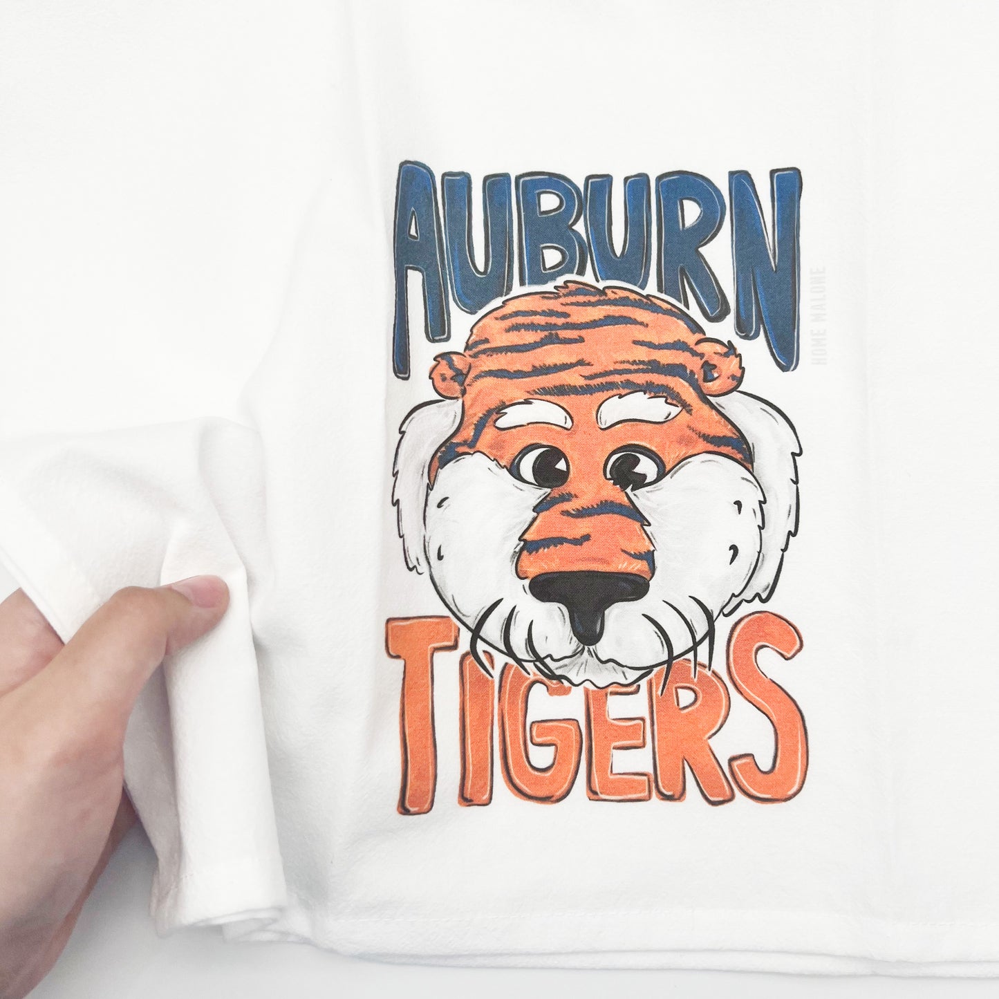 Auburn Tigers Tea Towel