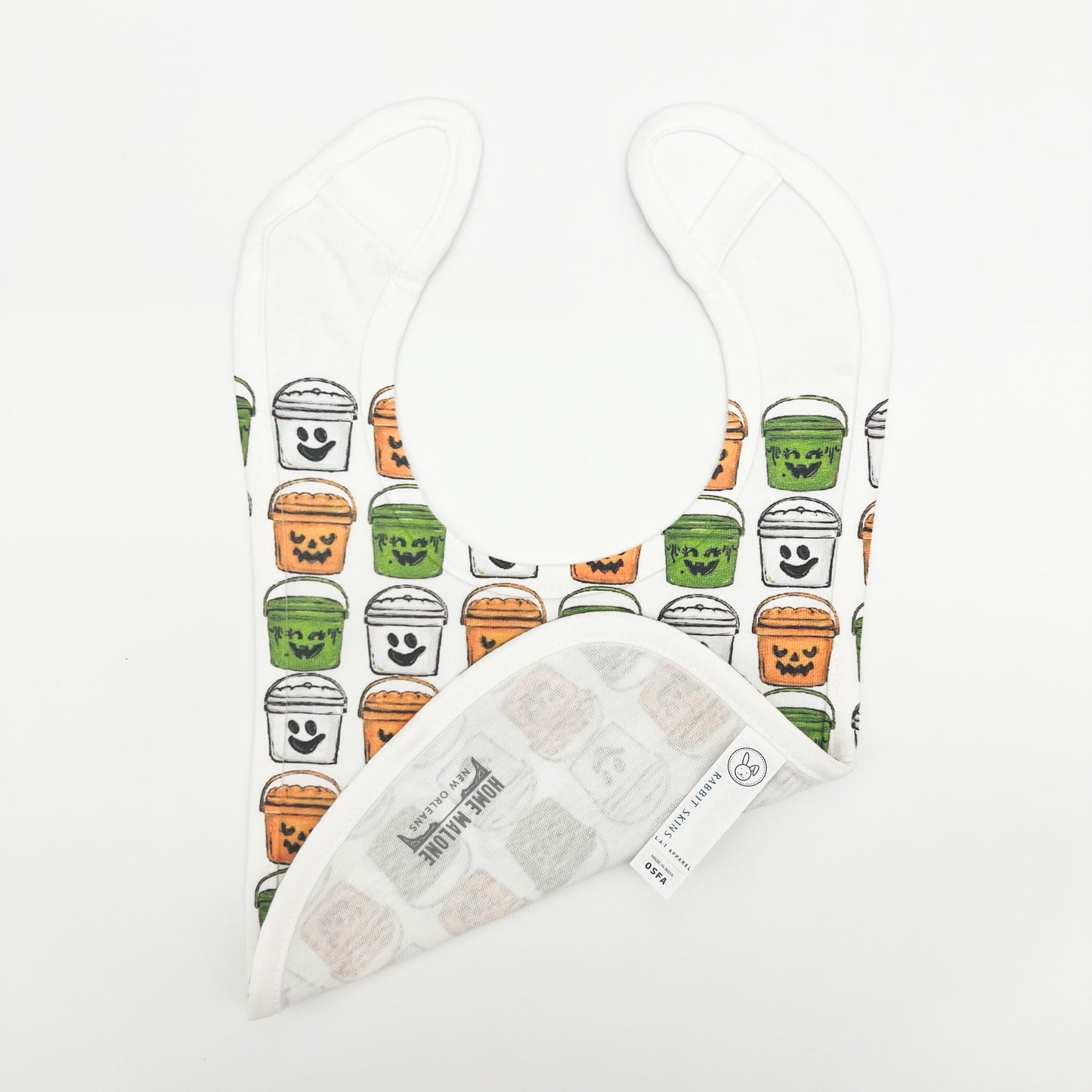 Halloween Buckets Baby Bib Baby-Gift New Baby Arrival