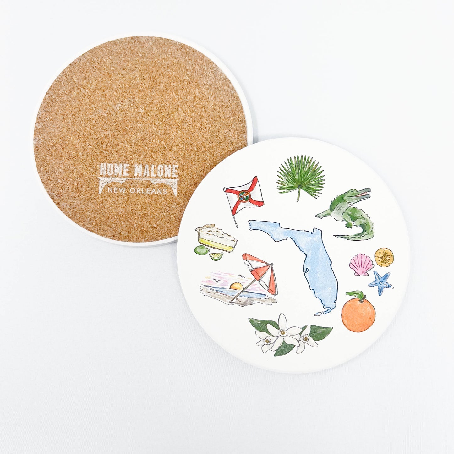 Florida Icons Coaster