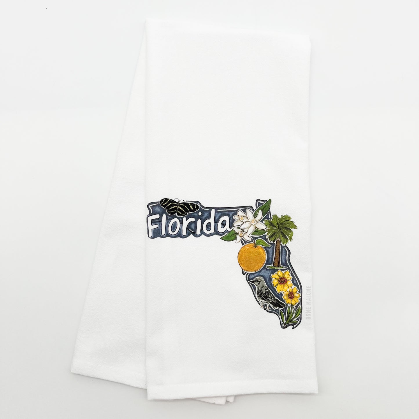 Florida State Favorites Tea Towel-Sunshine State Decor