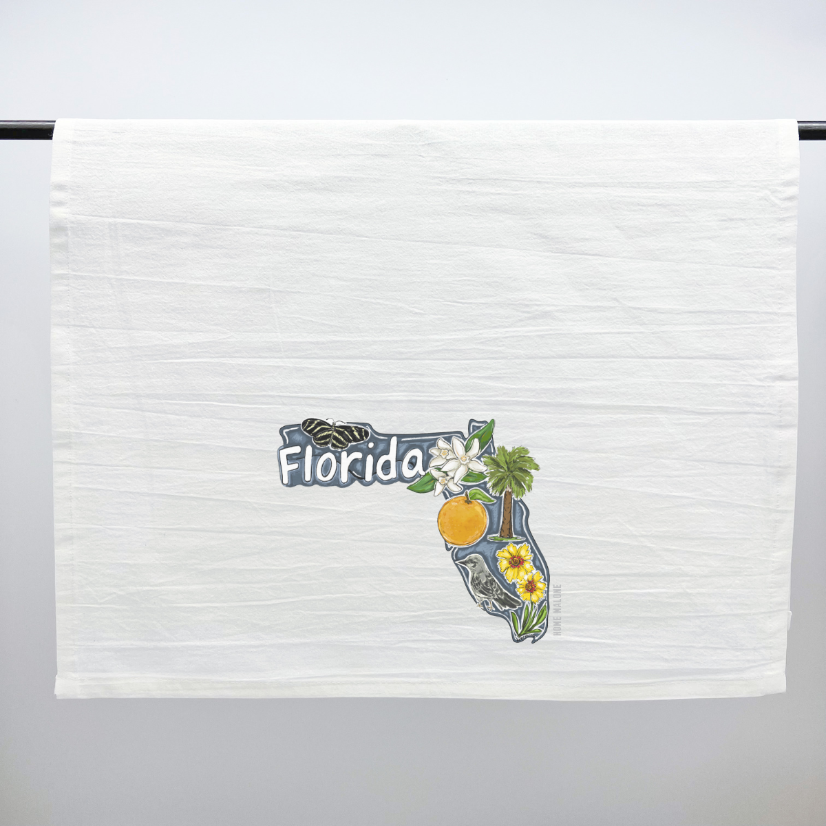 Florida State Favorites Tea Towel-Sunshine State Decor