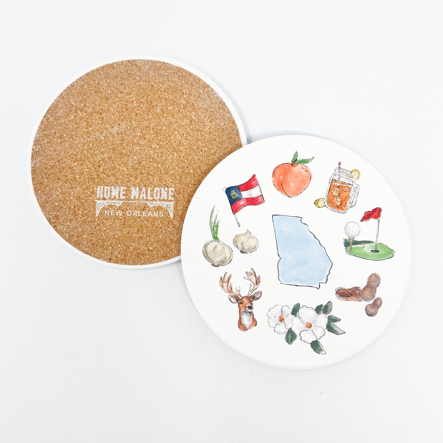 Georgia Icons Coaster