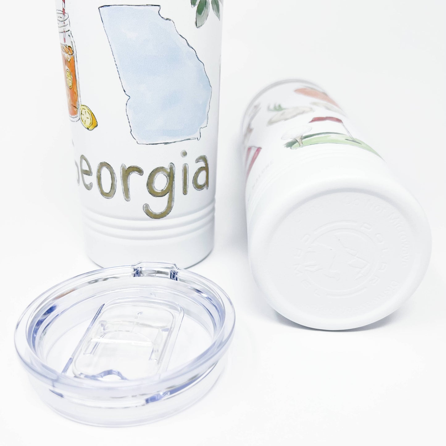 Georgia Icons Skinny Tumbler 22oz