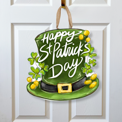 St. Patrick's Day Door Hanger