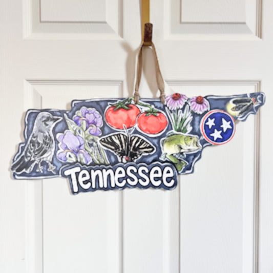 Tennessee State Favorites Door Hanger