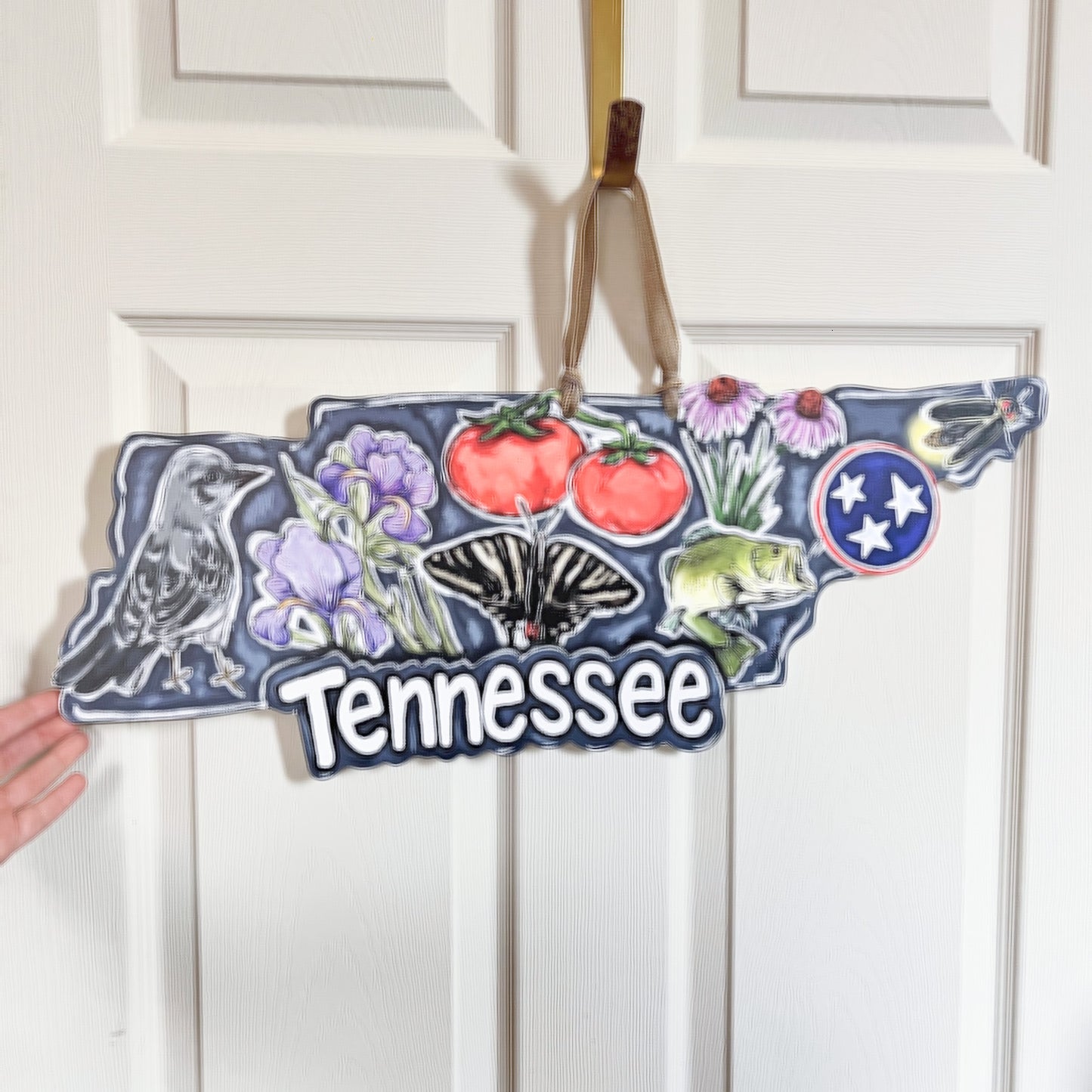Tennessee State Favorites Door Hanger