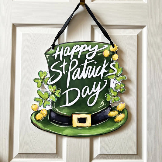 St. Patrick's Day Door Hanger