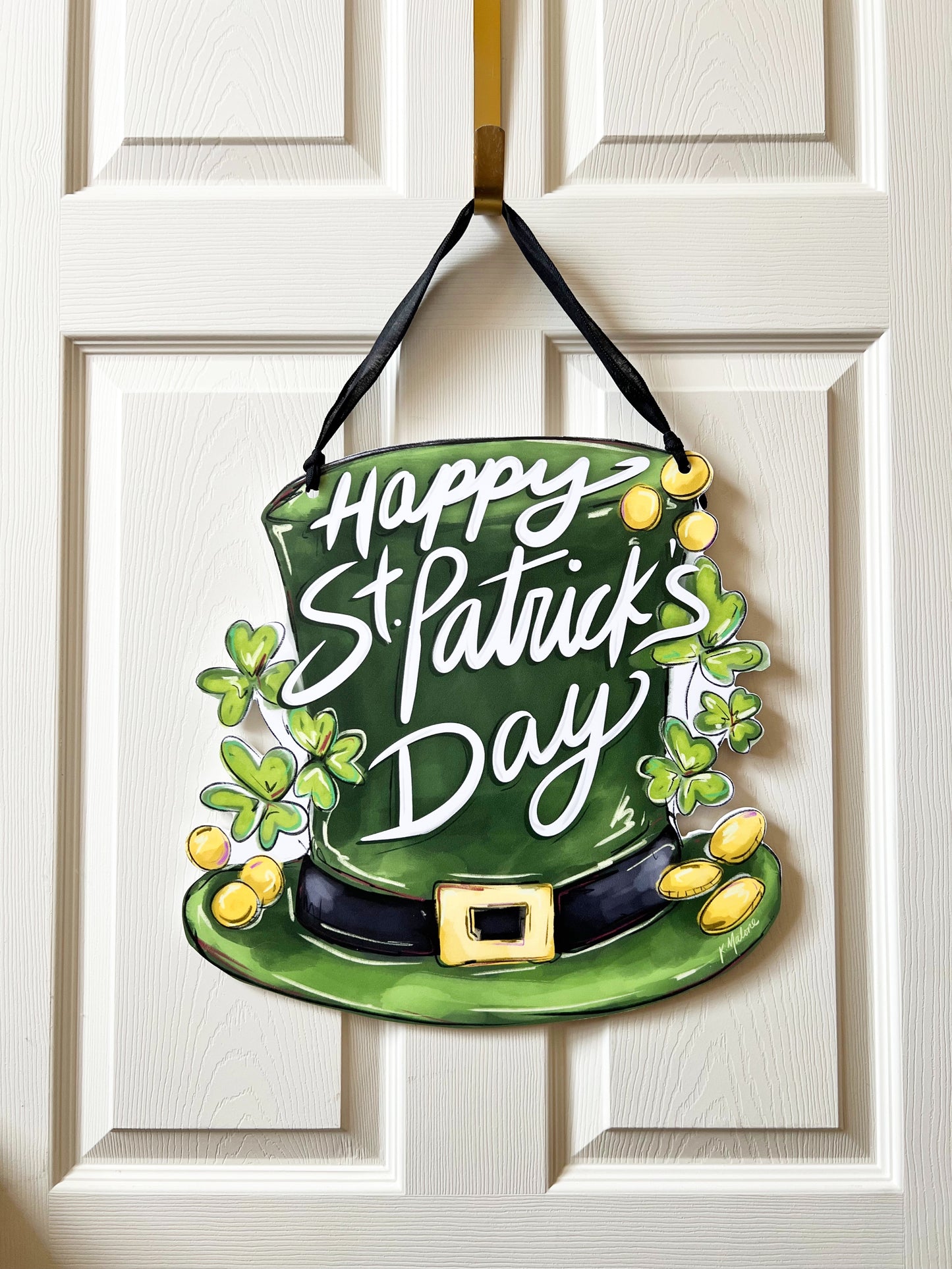 St. Patrick's Day Door Hanger