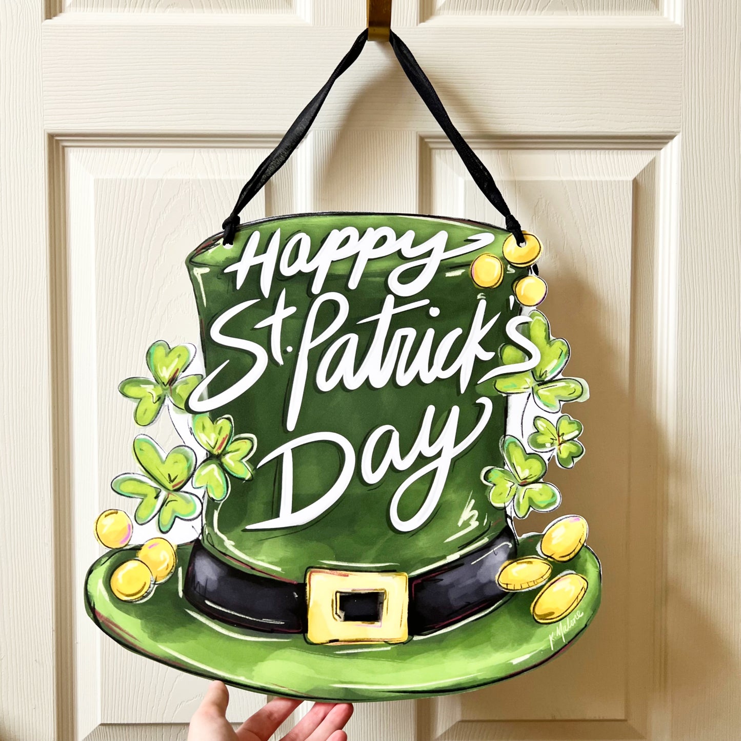 St. Patrick's Day Door Hanger