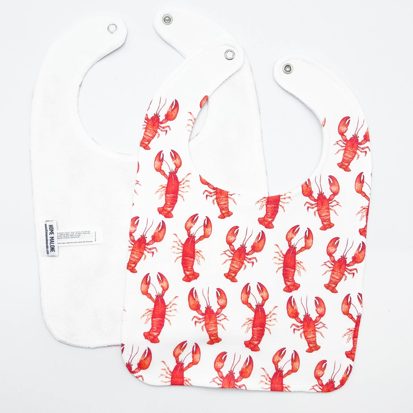 Lobster Baby Bib
