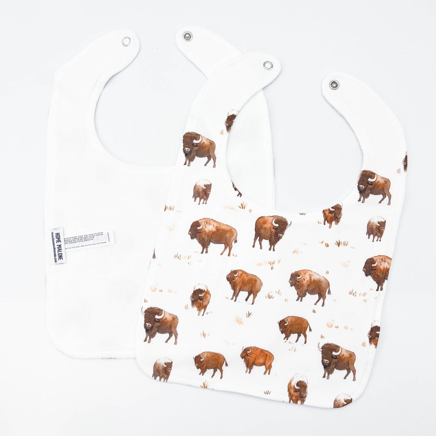 Buffalo Baby Bib