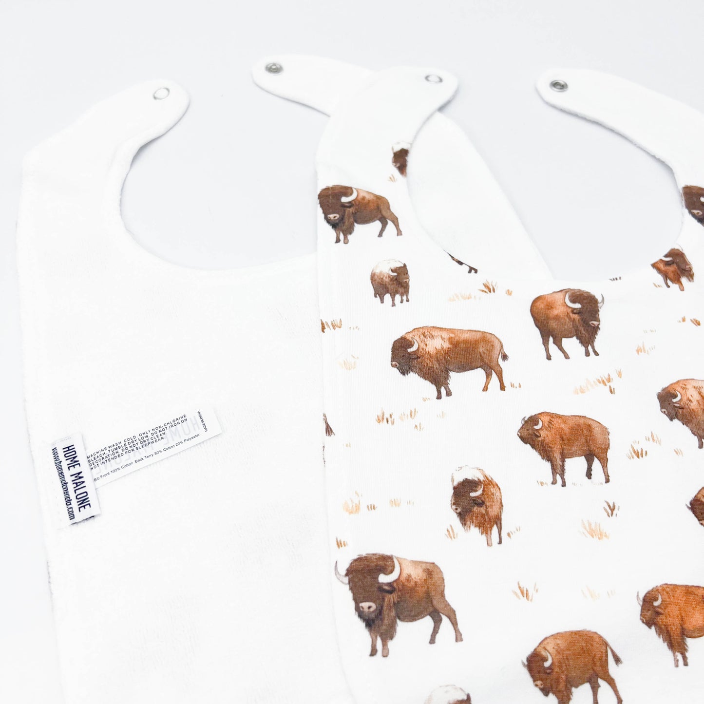 Buffalo Baby Bib