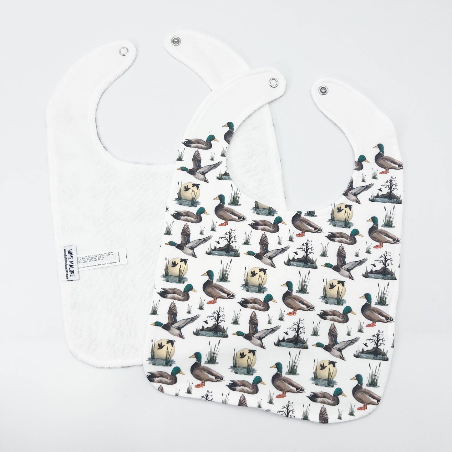 Mallard Duck Baby Bib