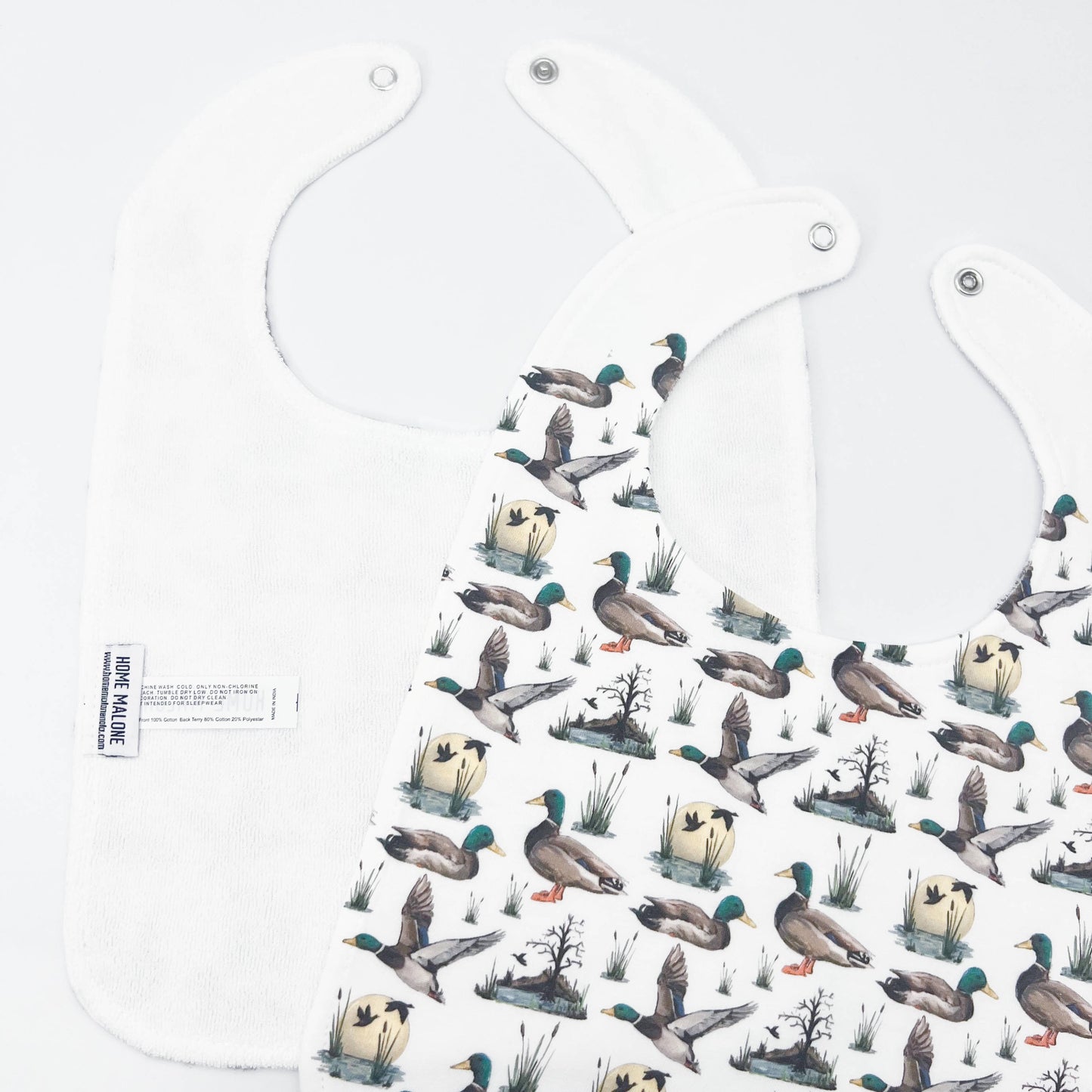 Mallard Duck Baby Bib