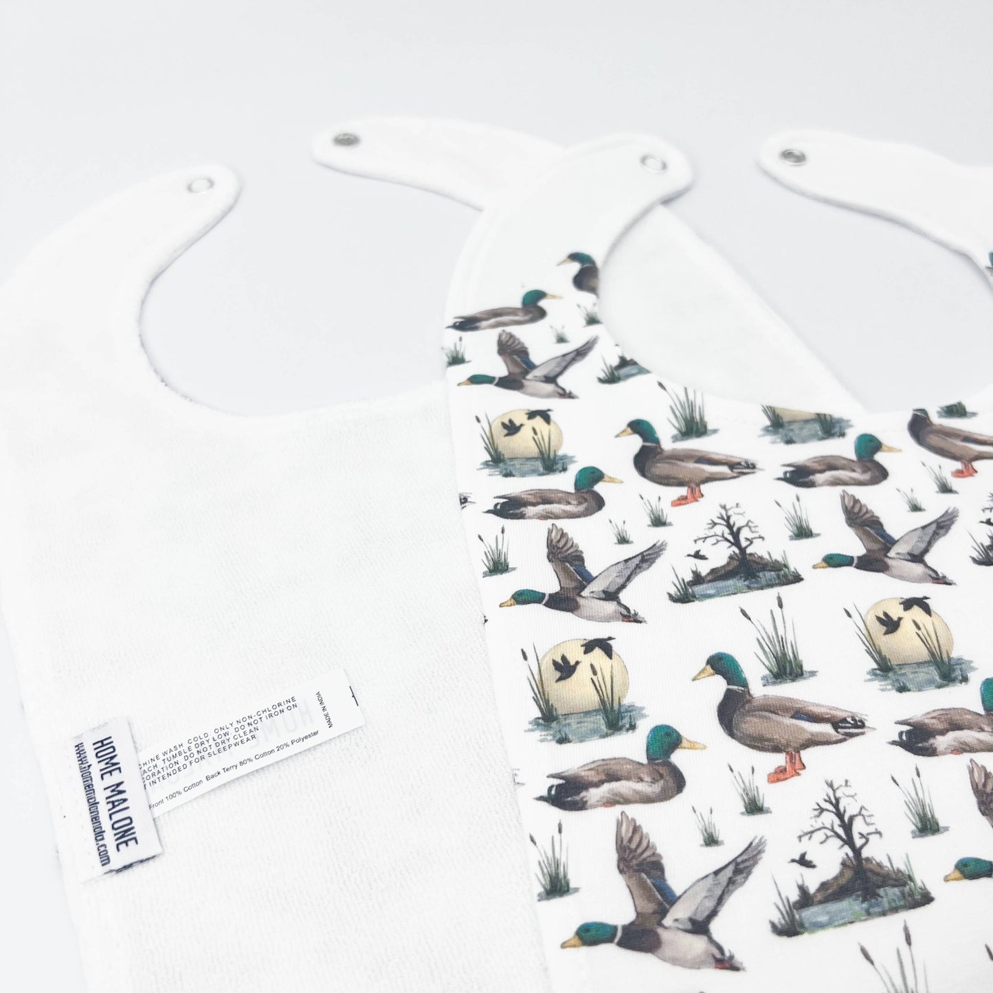 Mallard Duck Baby Bib