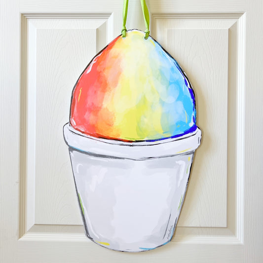 Classic SnowCone Door Hanger