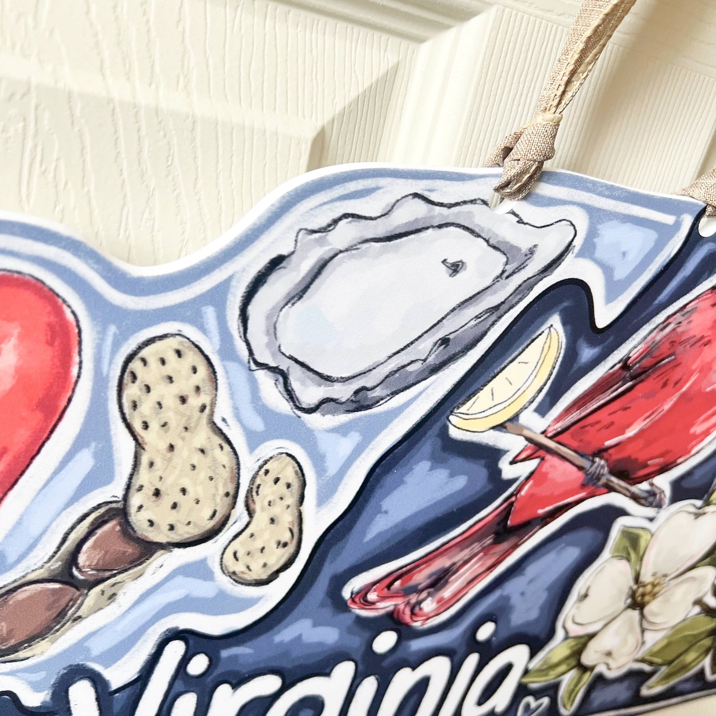 Virginia State Favorites Door Hanger