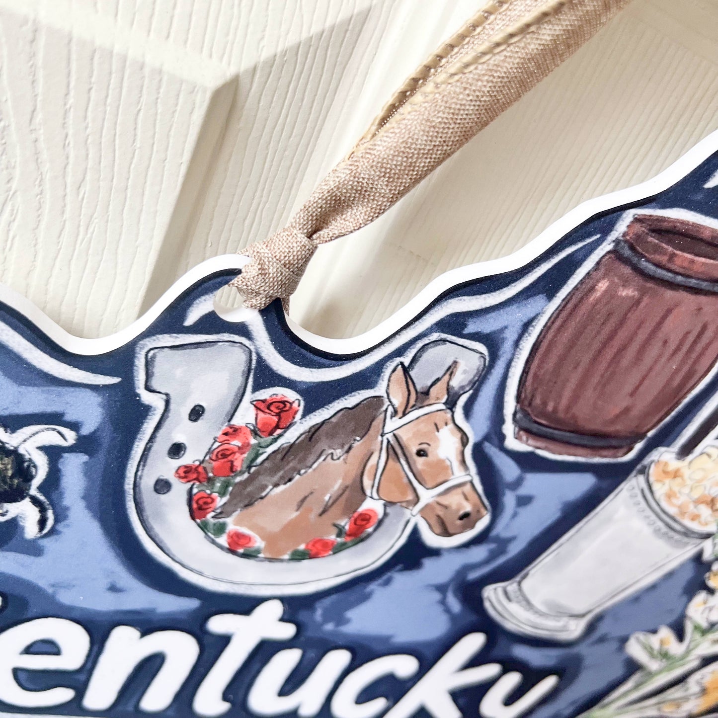 Kentucky State Favorites Door Hanger