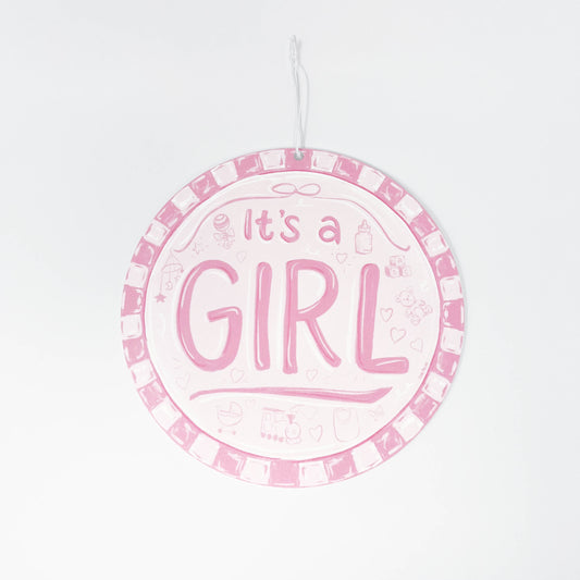 It's A Girl Decornament
