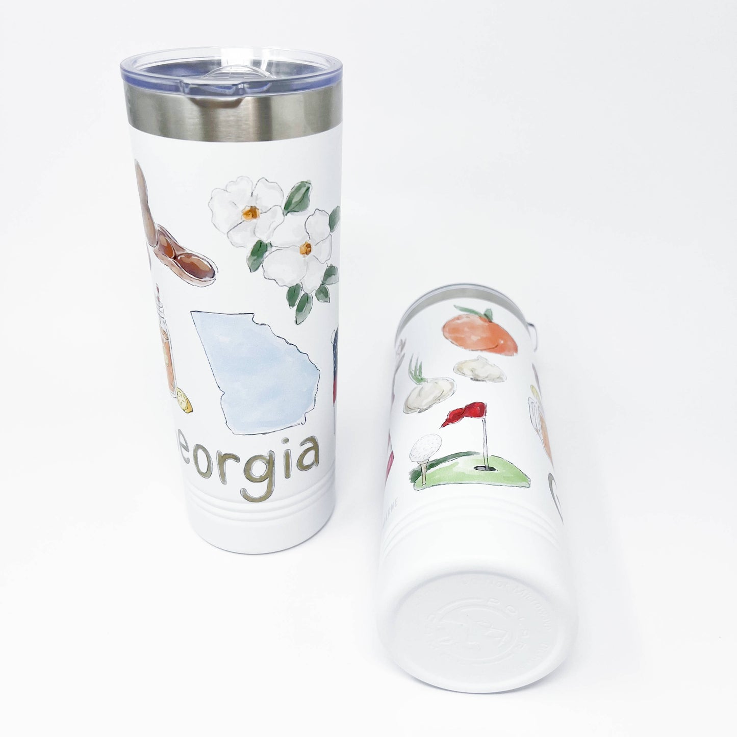 Georgia Icons Skinny Tumbler 22oz