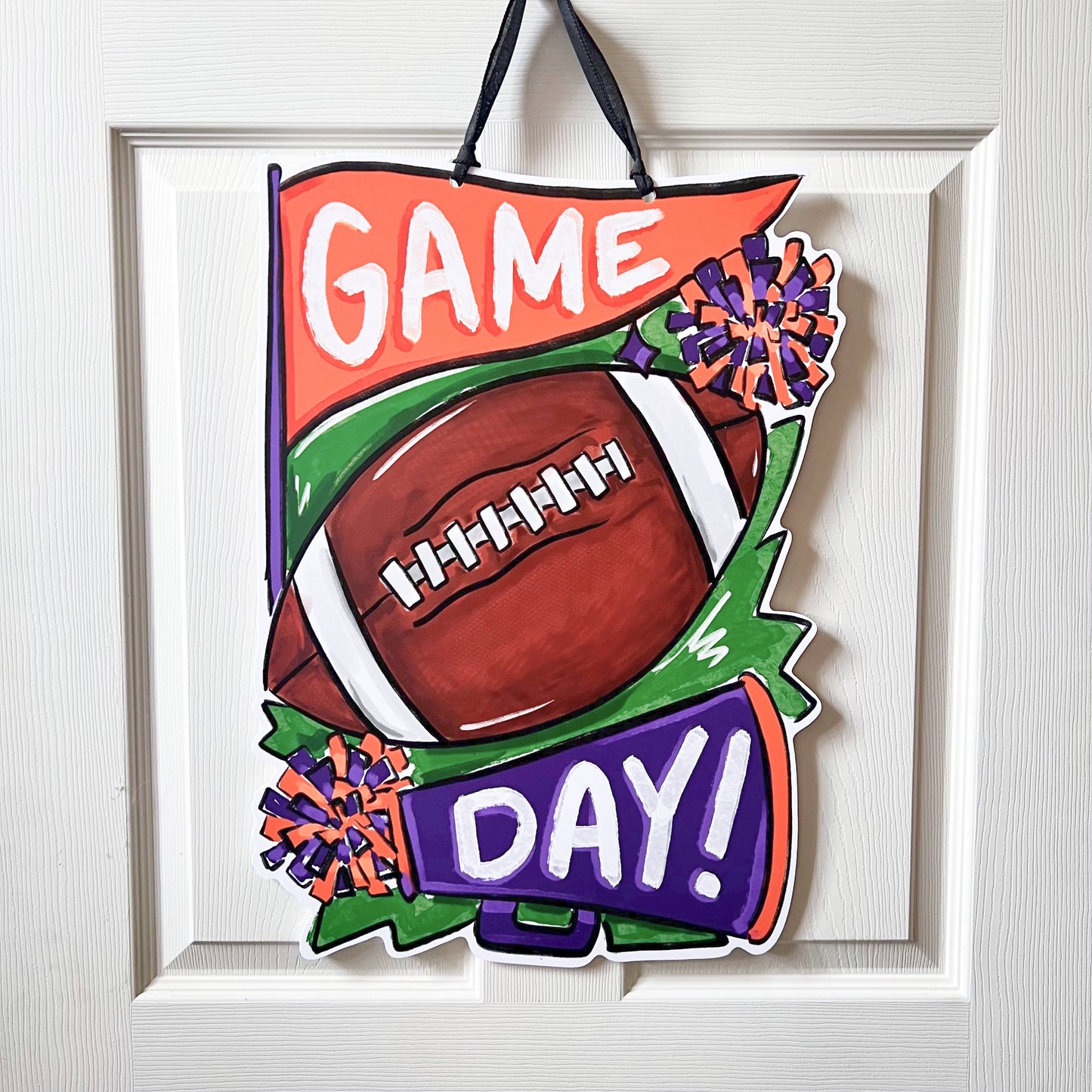 Game Day Customizable Door Hanger