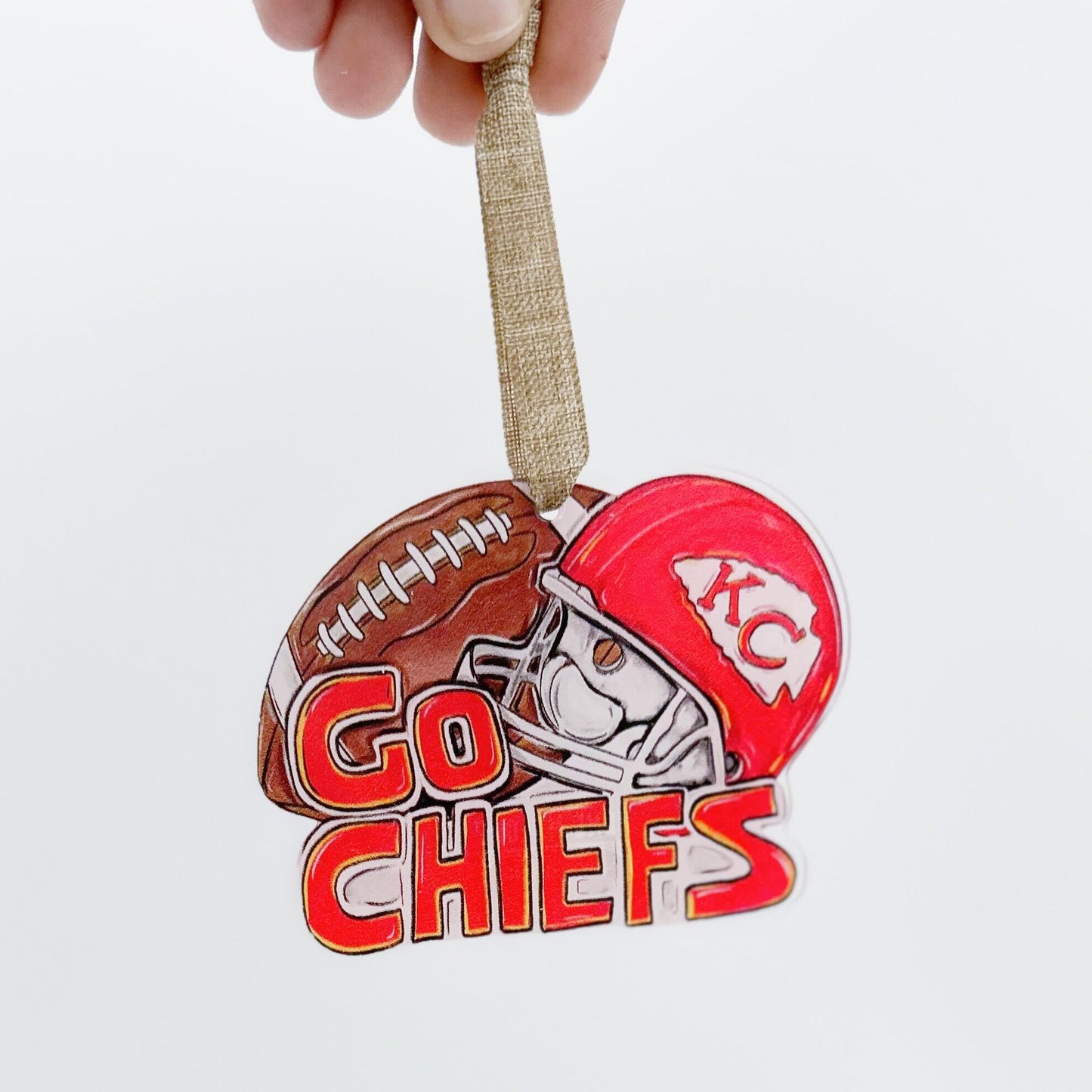 Go Chiefs Acrylic Ornament