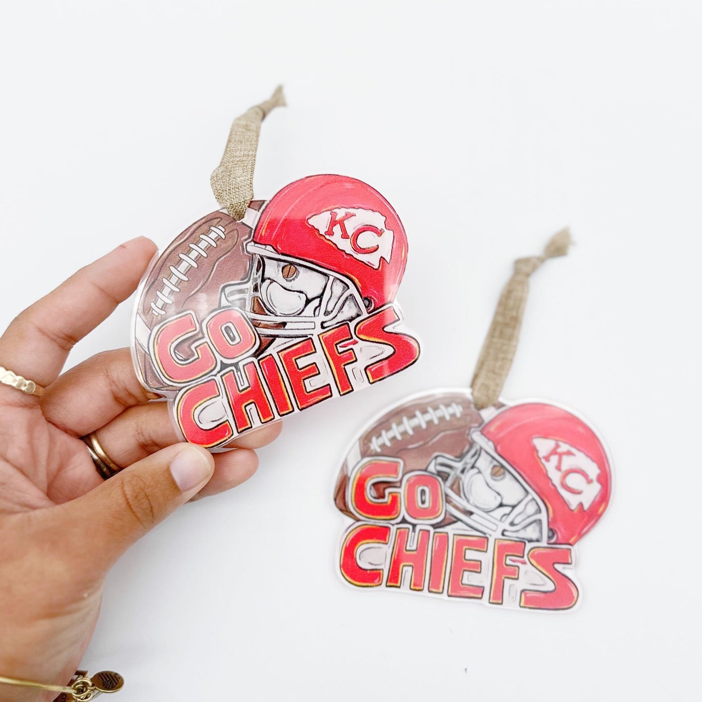 Go Chiefs Acrylic Ornament