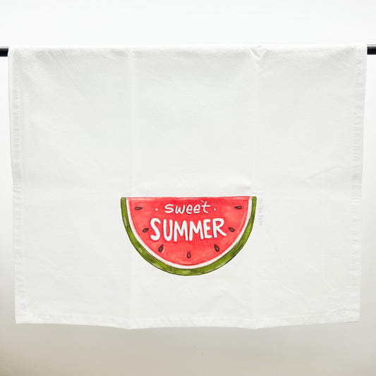 Sweet Summertime Watermelon Towel - Fruity Fun Ripe Decor