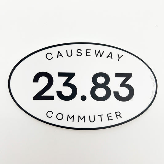 Causeway Commuter Sticker